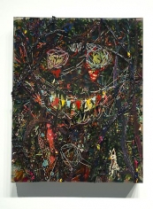 DAVE AND JENN | THE WELCOME PARTY | ACRYLIC, OIL, AND RESIN | 15 X 12 x 3 INCHES | 2011