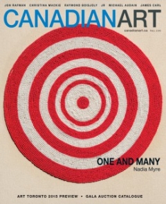 CANADIAN ART MAGAZINE PICKS SARA ANGELUCCI AS THEIR "MUST SEE" OF THE WEEK