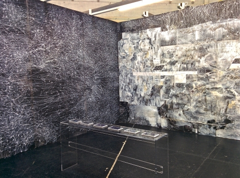AMY SCHISSEL | ANIMATE GROUNDS | DIMENSIONS VARIABLE | INSTALLATION VIEW | VOLTA 10 | BASEL, SWITZERLAND | 2014