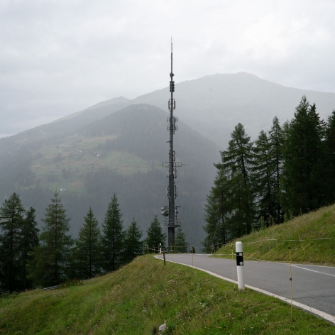 Thomas KNEUB&Uuml;HLER, Alpine Signals (Pass d&#039;Umbrail), 2021